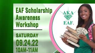 EAF Scholarship Awareness Session [upl. by Bounds]