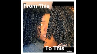 Wash and Go feat Zotos All About Curls Natural Hair Thanksgiving Blues [upl. by Savage981]