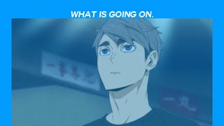 What is going on  Osamu Miya Angst  Haikyuu  primadonna ‘ [upl. by Enyad]