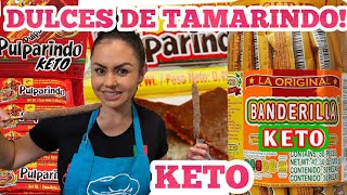 LOS PRIMEROS DULCES DE TAMARINDO KETO EN TODO YOUTUBE BANDERILLAS Y PULPARINDOSsin azucar [upl. by Nyloj]