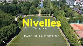 Nivelles vu du ciel  Parc de la Dodaine [upl. by Samau]