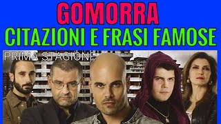 GOMORRA  citazioni e frasi famose prima stagione [upl. by Gaylord47]