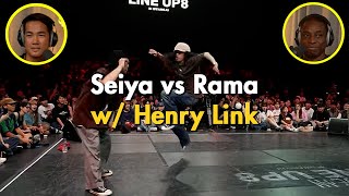 Seiya vs Rama  Henry Link Battle Commentary [upl. by Ardisi]