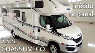 MOTORHOME IVECO  LANÇAMENTO SANTO INÁCIO 75 SI  CHASSI MOTORHOME IVECO DAILY 70170 [upl. by Esiled]