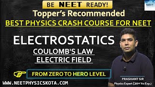 ELECTROSTATICS PART1 L23  NEET Physics Crash Course  NCERT Physics Class 12 [upl. by Namsaj780]