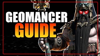 🔥 GEOMANCER GUIDE 2022 🔥  Top BUILDS For INSANE Damage   Raid Shadow legends [upl. by Ennahtur]