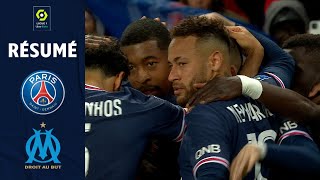 PARIS SAINTGERMAIN  OLYMPIQUE DE MARSEILLE 2  1  Résumé  PSG  OM  20212022 [upl. by Farr]