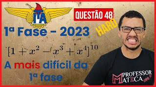 A questão mais difícil do ITA 2023  Primeira Fase Matemática  Fórmula da Multiseção [upl. by Deanna384]