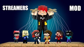 Hice un mod para minecraft de tus streamers favoritos [upl. by Adihsaar]