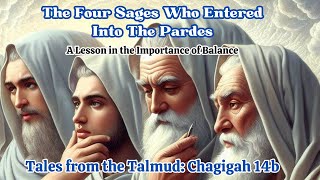 The 4 Sages Who Entered the Pardes Tales from the Talmud Chagigah 14b  A Lesson about Balance [upl. by Molli]