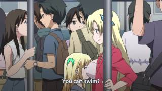 Haganai  Smothering Kobato  Funny Scene [upl. by Mcspadden]