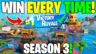 How to Win EVERY TIME in Fortnite Season 3 Chapter 2  EASY amp FUN Unlock Rare Victory Umbrella [upl. by Derron]