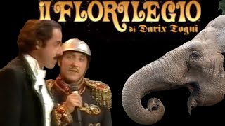 Circo Il Florilegio di Darix Togni Corrado Togni e Massimo Lopez con gli elefanti 1992 [upl. by Helsell]