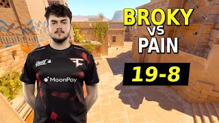 INSANE MATCH  broky 198 vs paiN  BetBoom Dacha Belgrade Season 2 CS2 POV [upl. by Iridis]