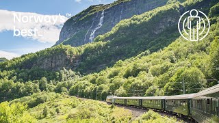 Flamsbana  The Flam Railway  Worlds most Beautiful Train Journey [upl. by Nakre768]