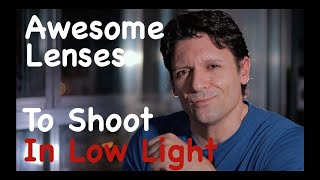 Best Budget Lenses To Shoot in Low Light  Canon 90D Canon M50 [upl. by Gianna]