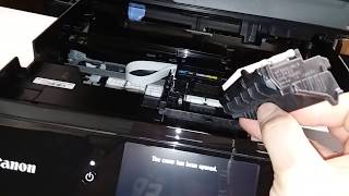 How to remove printhead in Canon Pixma TS9120 TS9150 TS8120 TS6120 TS9020 Printers [upl. by Enos]