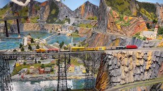 Beautiful 52000 SQUARE FEET HO Scale Model Railroad Layout  Northlandz [upl. by Einnej681]