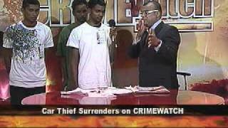 Car Thief Surrender to Ian Alleyne [upl. by Gnoht]