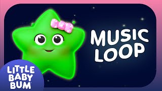 2 HOUR LOOP  Twinkle Bedtime Songs  Relaxing Sensory Animation  Lullabies for Babies [upl. by Munson456]