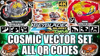 QR CODES COSMIC VECTOR SET QR CODE MAGMA IFRITOR I7 QR CODE DESTRUCTION BELFYRE B7 QR CODE 4K60FPS [upl. by Merkle]