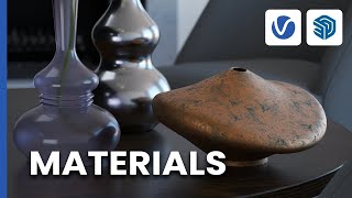 Working with materials in VRay for SketchUp [upl. by Vilberg596]