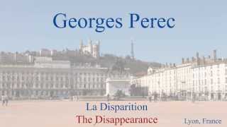 French Novel  La Disparition by Georges Perec  Slow Reading [upl. by Adaran]