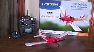 Eflite  UMX Spacewalker  Review and Flight [upl. by Norford]