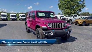 2024 Jeep Wrangler Sahara 4xe Sport Utility Toledo Carleton Sylvania Temperance Petersburg Oreg [upl. by Rehpotsirhc]