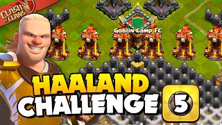 Easily 3 Star Thrower Throwdown  Haaland Challenge 5 Clash of Clans [upl. by Ennalyrehc]