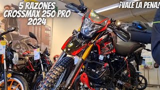 5 Razones Para Comprar La Nueva Vento Crossmax 250 Pro 2024😱  ¡Cosa Bonita🔥 [upl. by Anear]