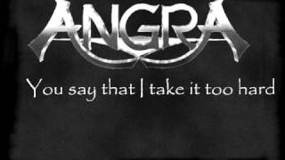 Angra  Bleeding Heart Lyrics [upl. by Atimad]