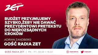 A Zandberg Budżet przyjmujemy szybkożeby nie dawać prezydentowi pretekstu do nierozsądnych kroków [upl. by Nevins]