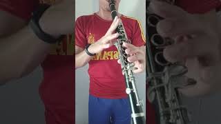 Escala cromática En Clarinete [upl. by Daron]