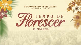 20º Congresso de Mulheres  Templo Central  Ieadalpe  Ao Vivo  19072024 5º DIA Manhã [upl. by Sana]