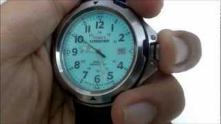 Timex Expedition Rugged Field SHOCK Analog Watch T49261 HTC One S Video Sample [upl. by Helms]