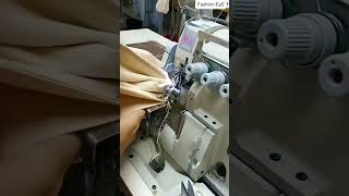 How To Sewing Elastick Band in Overlock 😍 sewingprojects sewingmagic sewingtips sew 😍 [upl. by Cattan]