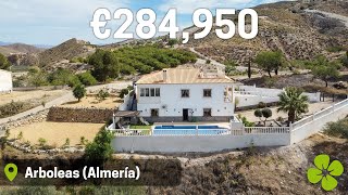 HOUSE TOUR SPAIN  Villa in Arboleas  €284950  ref 02315 [upl. by Idolla]