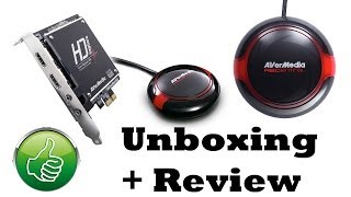 UnboxingReview Avermedia Live Gamer HD 1080p [upl. by Sivrat]