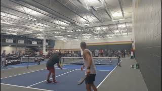 734 Men Doubles Pickleball  Pints and Paddle Pickleball Tournament  Game 4 Part 2 [upl. by Nalo]