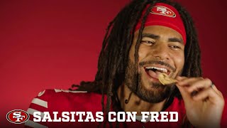 Un Niner vs Salsas Una Picante Plática con Fred Warner [upl. by Behah246]