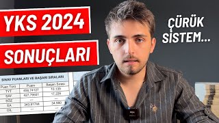 YKS 2024 SONUÇLARI  SİSTEM ARTIK ÇÜRÜDÜ  yks yks2024 [upl. by Jada]