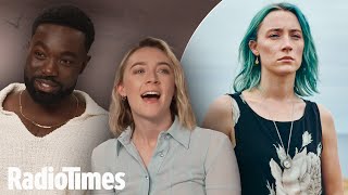 Saoirse Ronan reveals how Slow Horses Jack Lowden persuaded her to star in The Outrun [upl. by Anuahsal625]