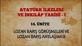 Atatürk İlkeleri ve İnkılap TarihiI quot14 Ünitequot [upl. by Losiram]