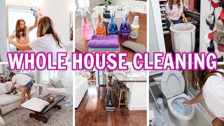 WHOLE HOUSE CLEAN WITH ME  EXTREME CLEANING MOTIVATION [upl. by Gruchot]