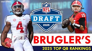 2025 NFL Draft QB Prospects Dane Brugler’s EARLY QB Rankings Led By Carson Beck amp Shedeur Sanders [upl. by Jimmie]