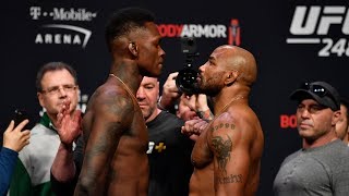 UFC 248 Weighin Recap [upl. by Yltsew]