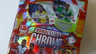 Topps Bundesliga CHROME Display Teil 2 [upl. by Boorman]