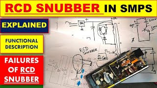 510 RCD Snubber Function in SMPS Explained  RCD Snubber in Switch Mode Power Supply [upl. by Madanhoj]