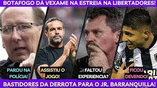 🚨BOTAFOGO URGENTE DERROTA NA LIBERTADORES  JOHN TEXTOR NA POLÍCIA ARTUR JORGE NO ESTÁDIO E [upl. by Walters]